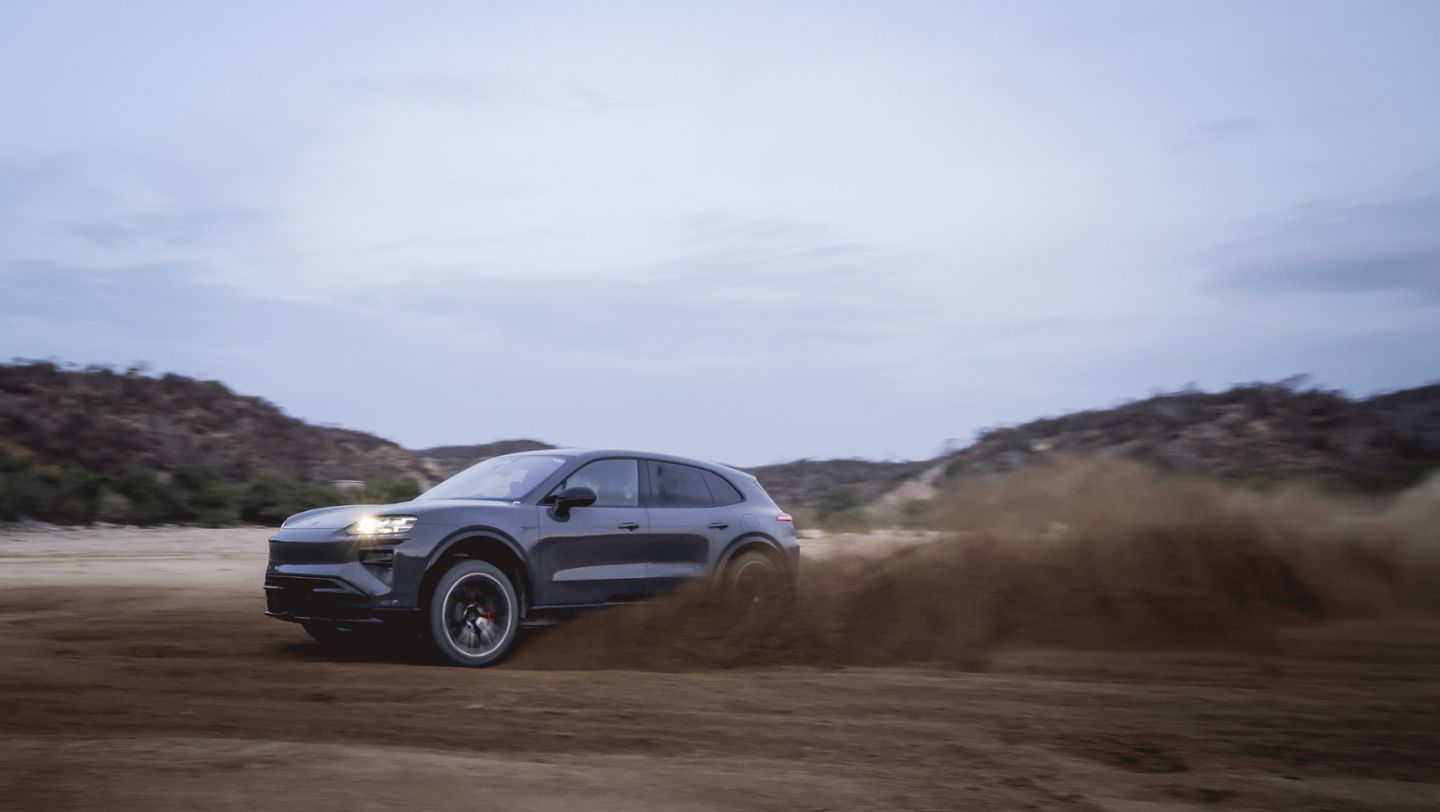 Presentación Porsche Cayenne y Cayenne Turbo Eléctrico en América Latina, Los Cabos, México, 2026