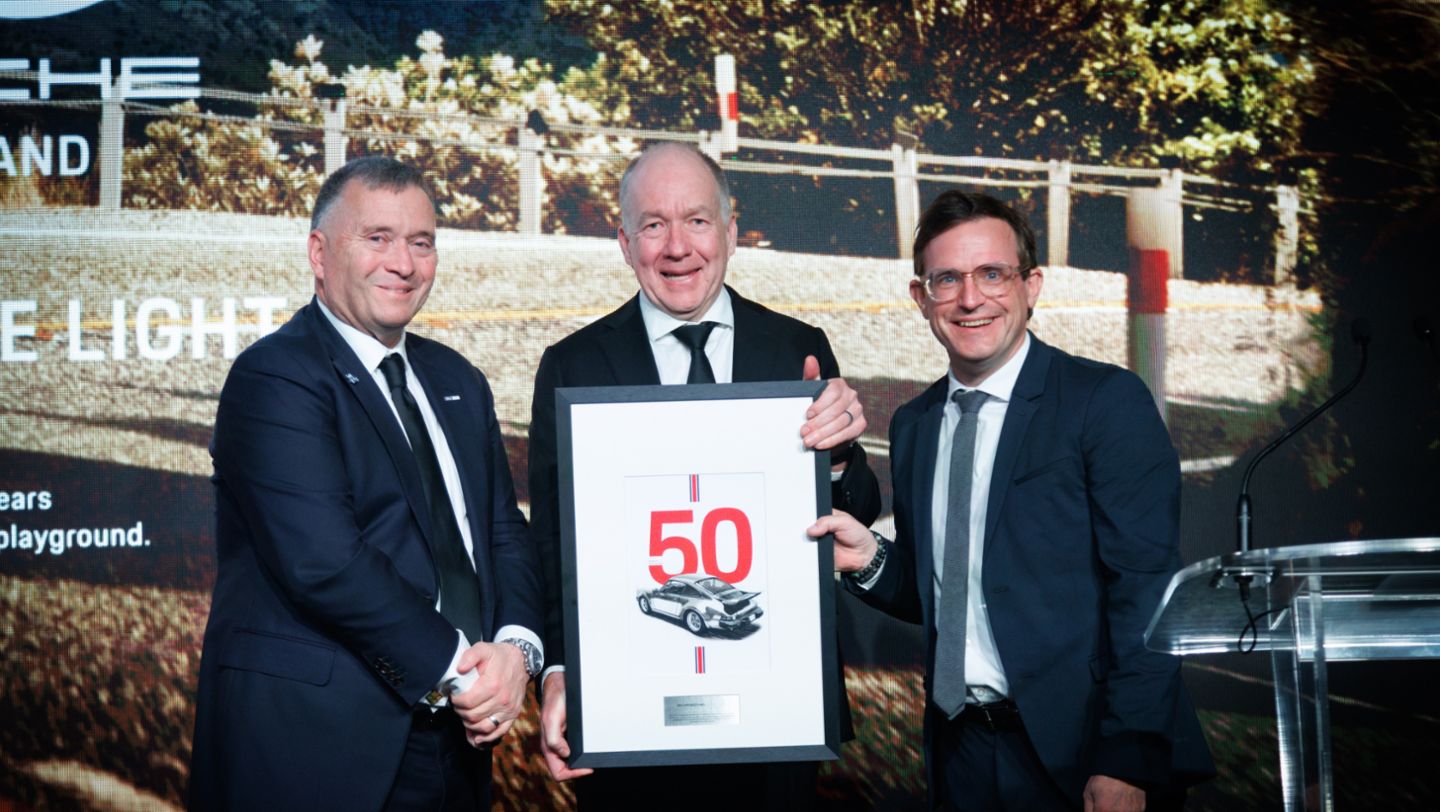 Porsche New Zealand 50 Years Anniversary, Richard Giltrap, Ragnar Schulte, 2026, Porsche Asia Pacific 