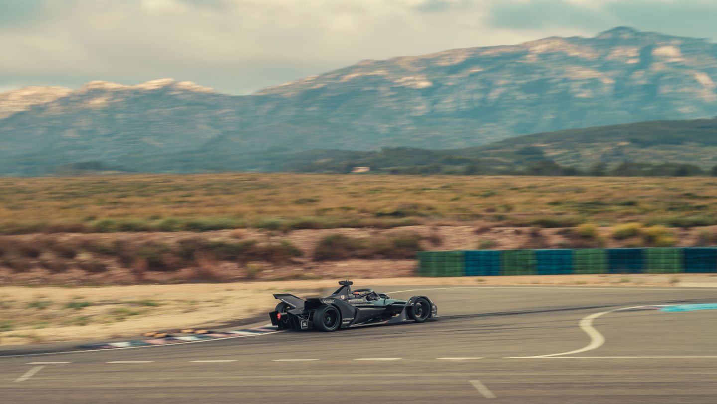Auto Porsche para la Fórmula E, Calafat (España), 2019, Porsche AG