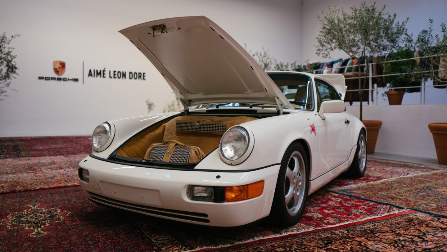 911 Carrera 4 (Type 964), Interior Design Aimé Leon Dore (ALD), New York City, 2020, Porsche AG