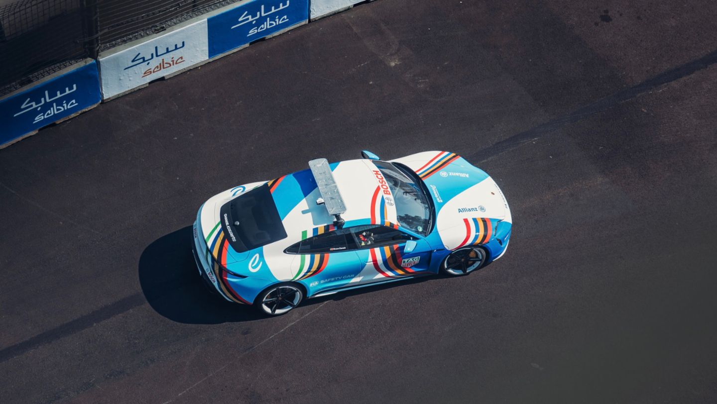 Taycan Turbo S, Safety Car, ABB FIA Formula E World Championship, 2022, Porsche AG