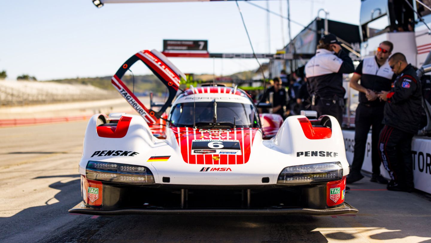 Nick Tandy (UK), Mathieu Jaminet (F), Porsche Penske Motorsport (#6), Porsche 963, 2023, Porsche AG