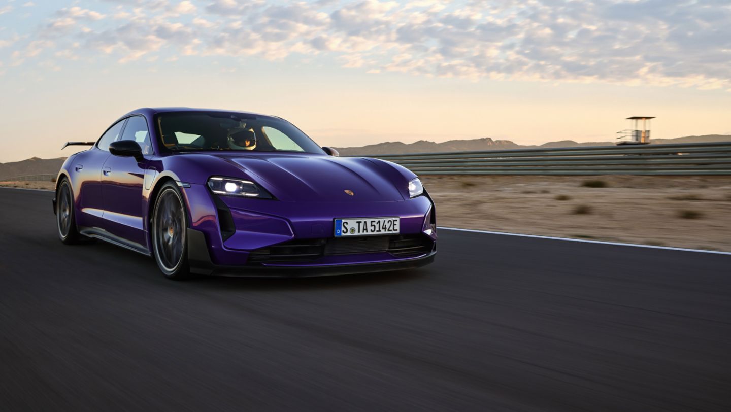 Taycan Turbo GT con paquete Weissach, 2024, Porsche AG