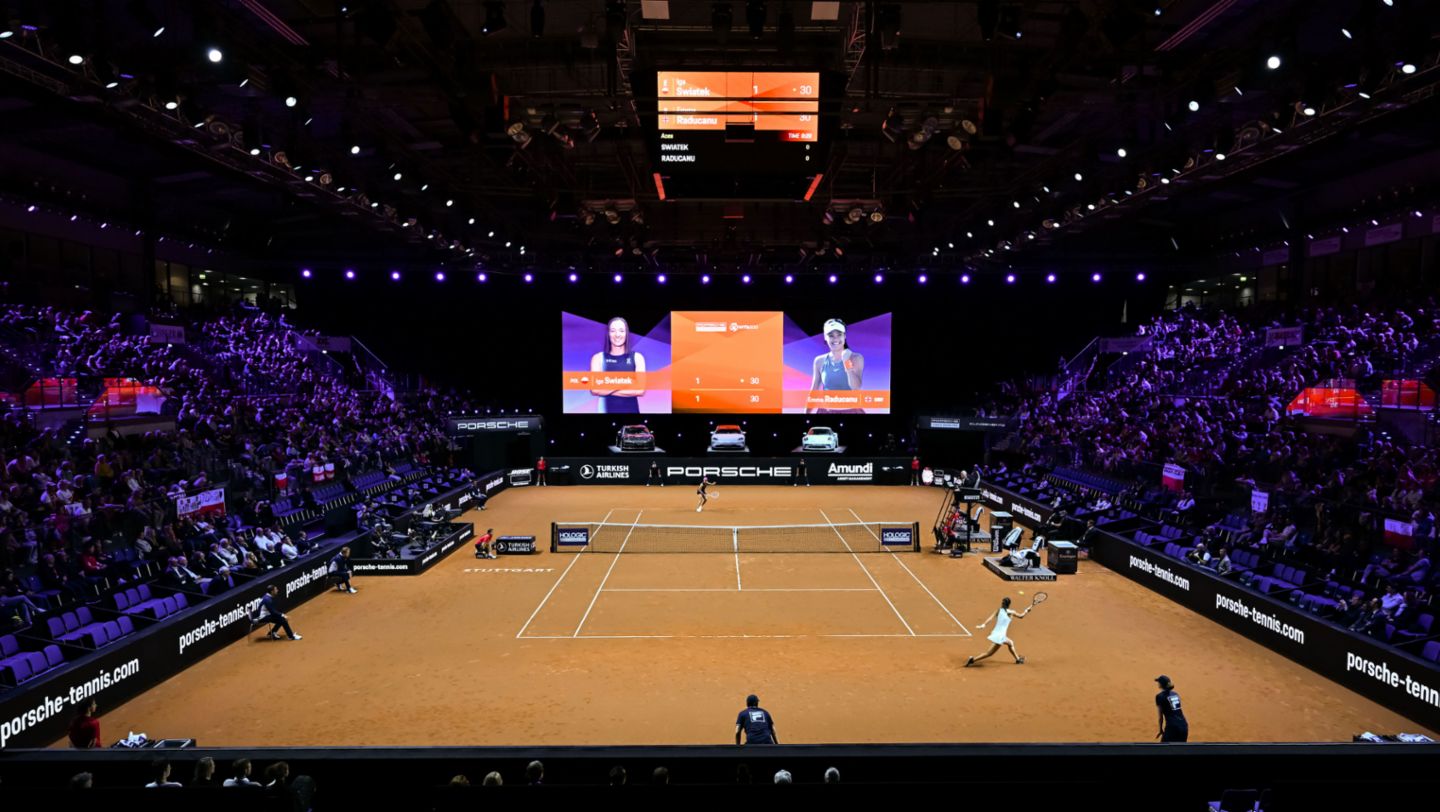 Elena Rybakina (KAZ), Porsche Tennis Grand Prix, 2024, Porsche AG
