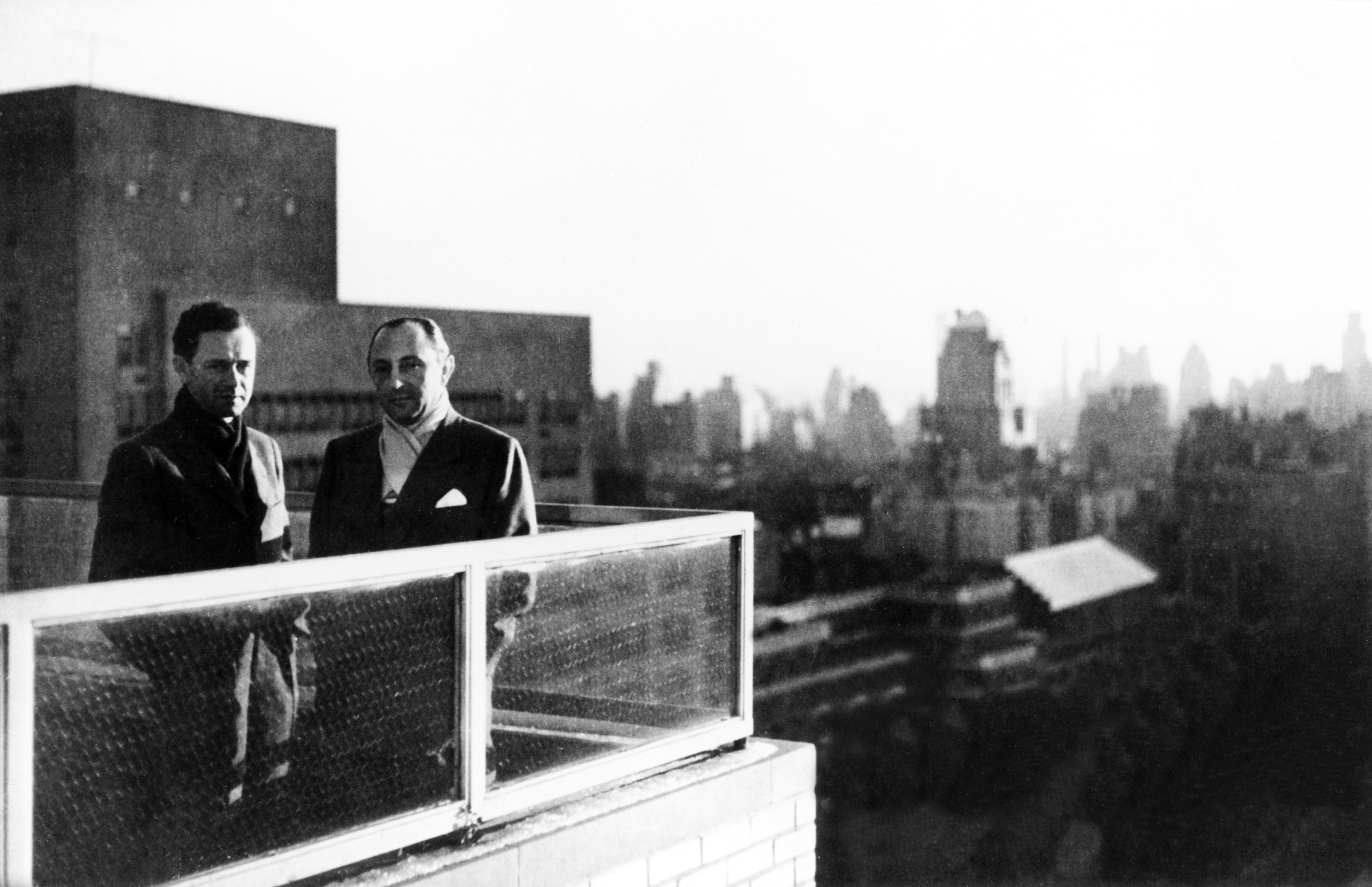 Ferry Porsche, Max Hoffman, New York, 1951, Corporate Archives Porsche AG